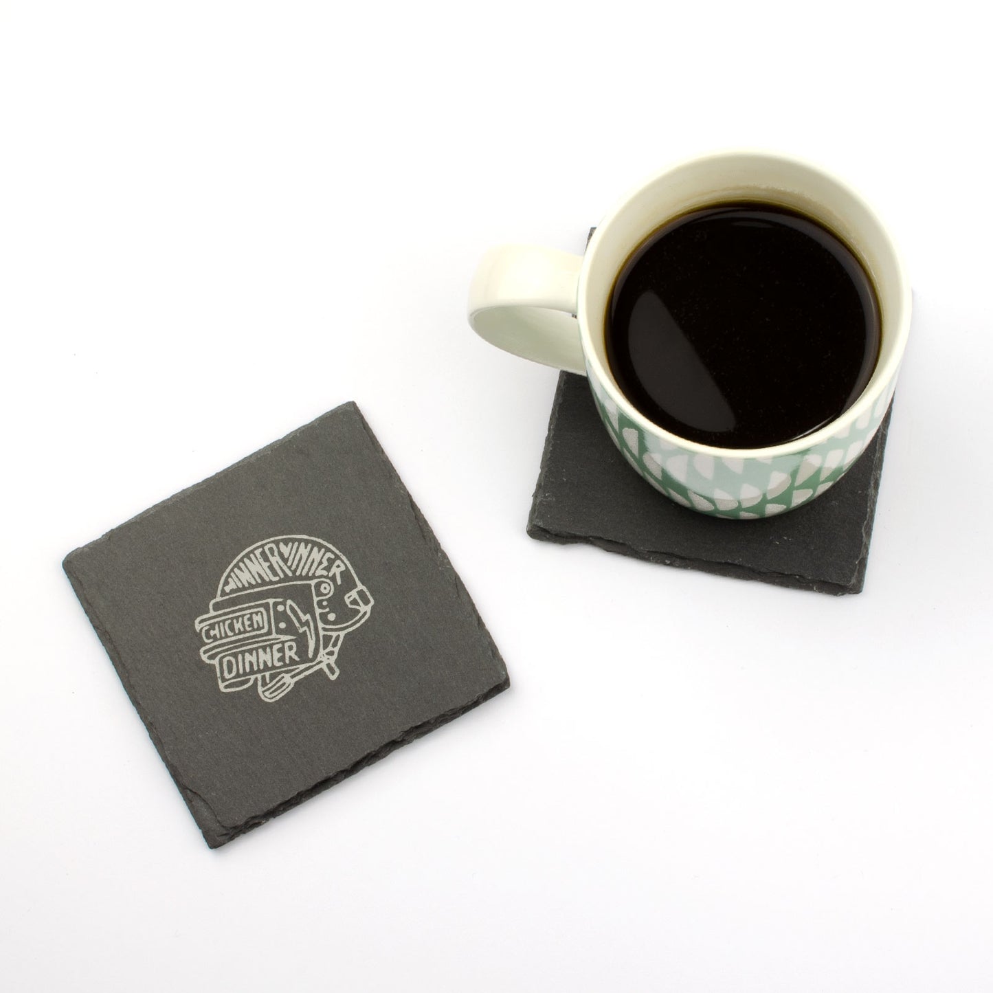PUBG Slate Drink Coaster.