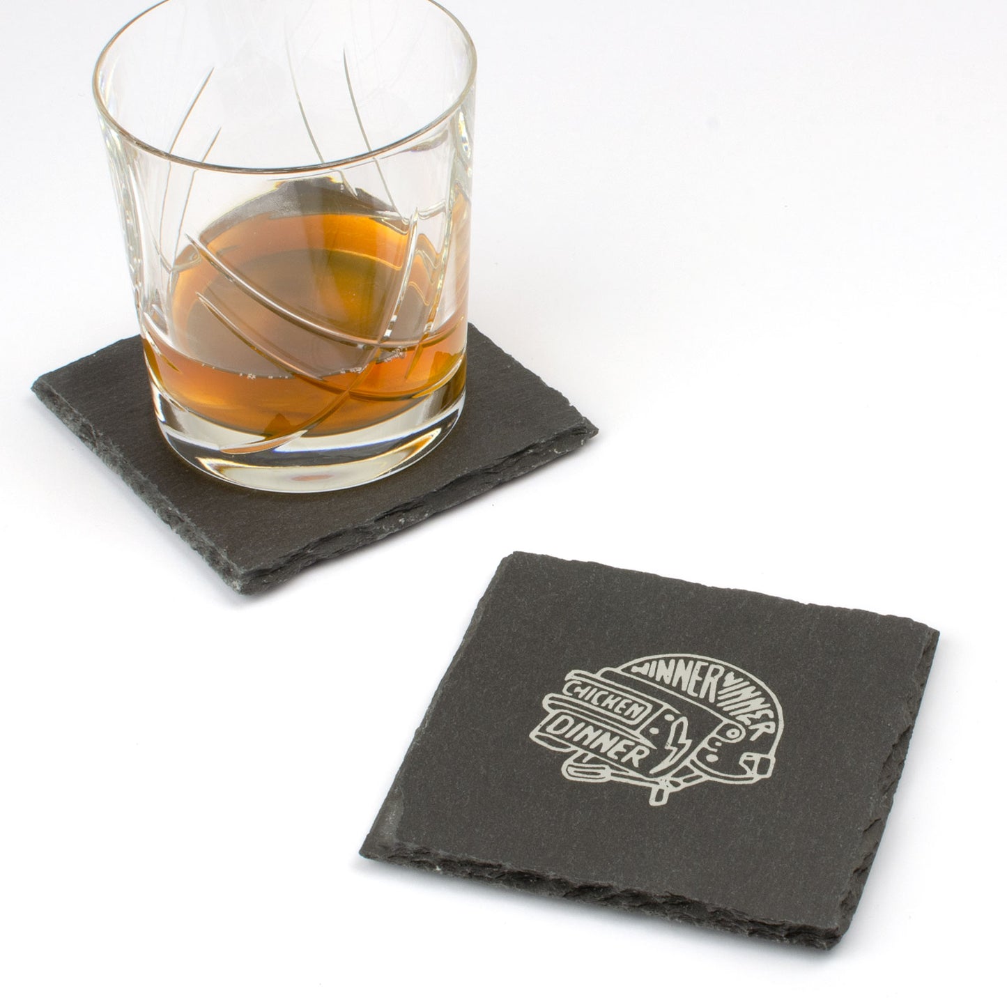 PUBG Slate Drink Coaster.