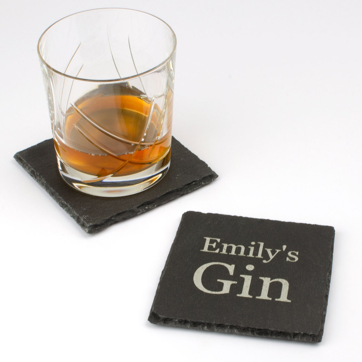 Personalised Slate Coaster - Name & Drink