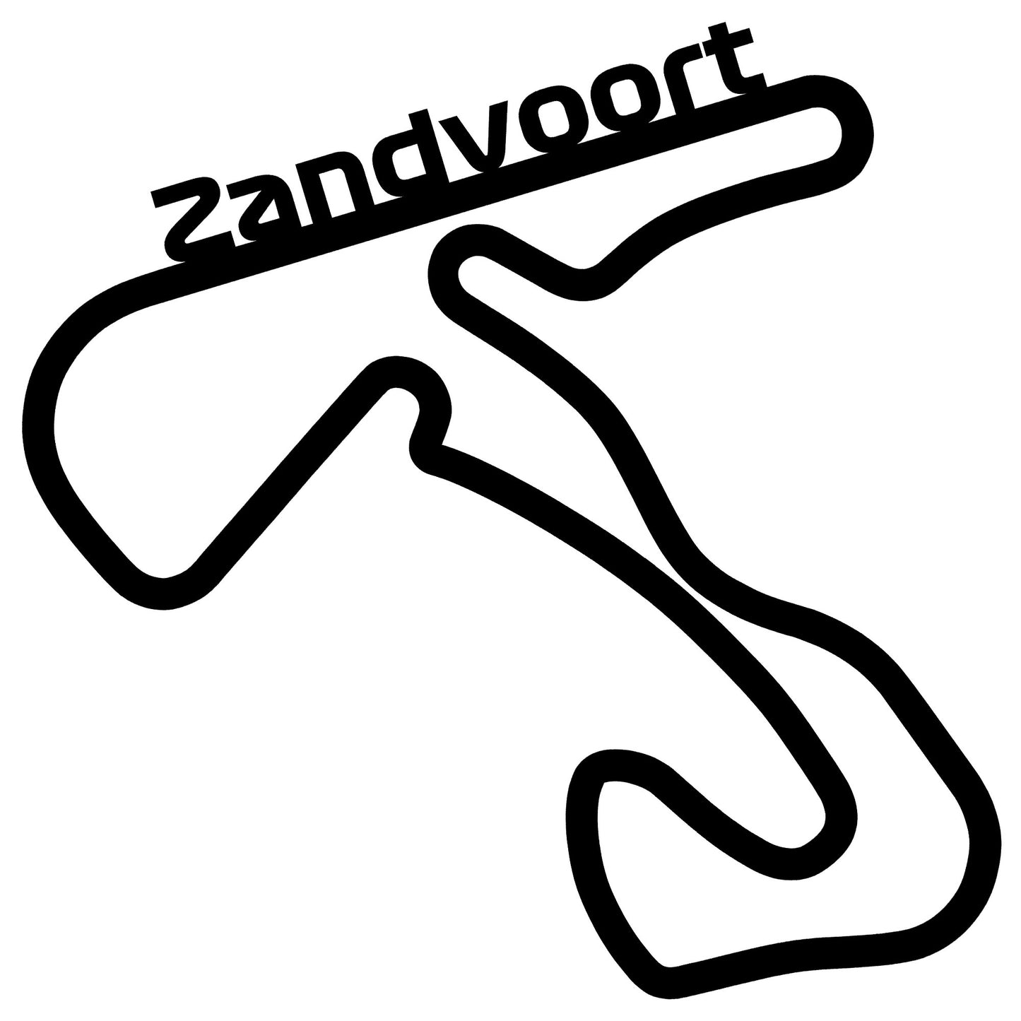 Zandvoort - Race Circuit Wall Art