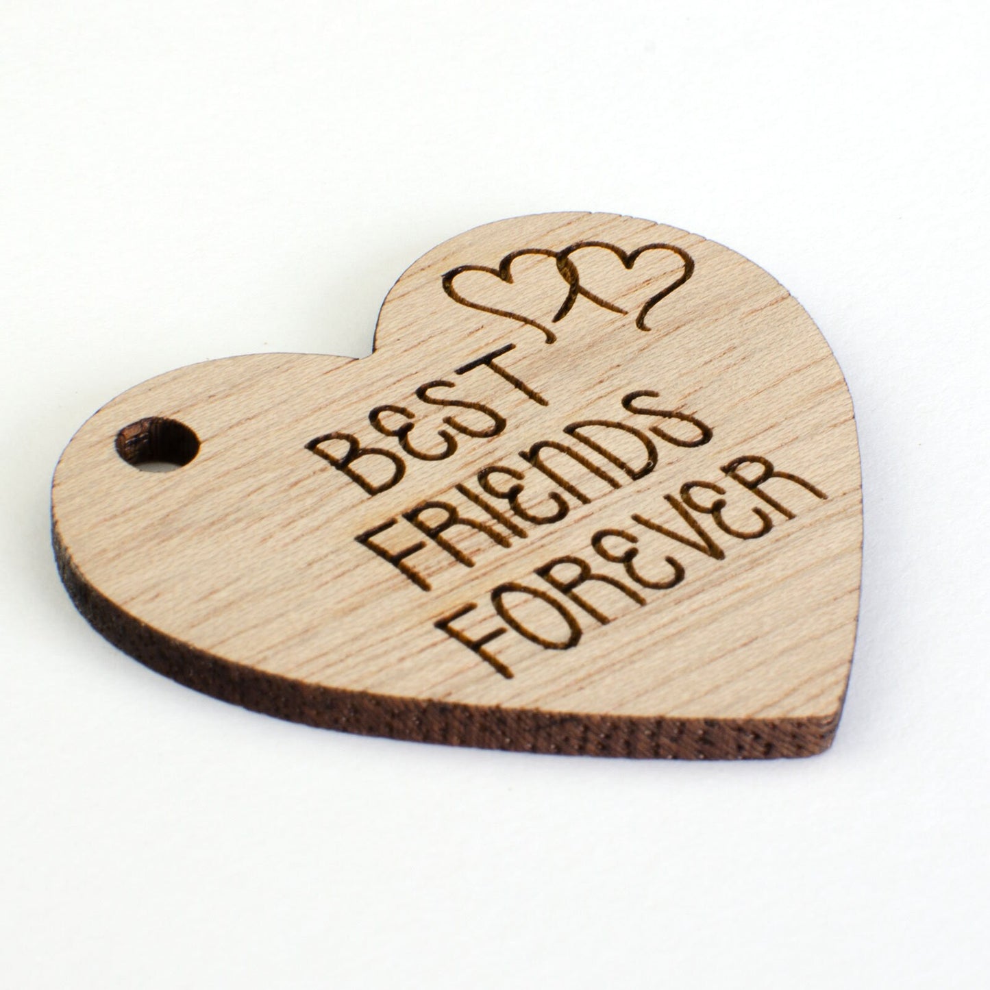 Best Friends Forever Wooden Heart.