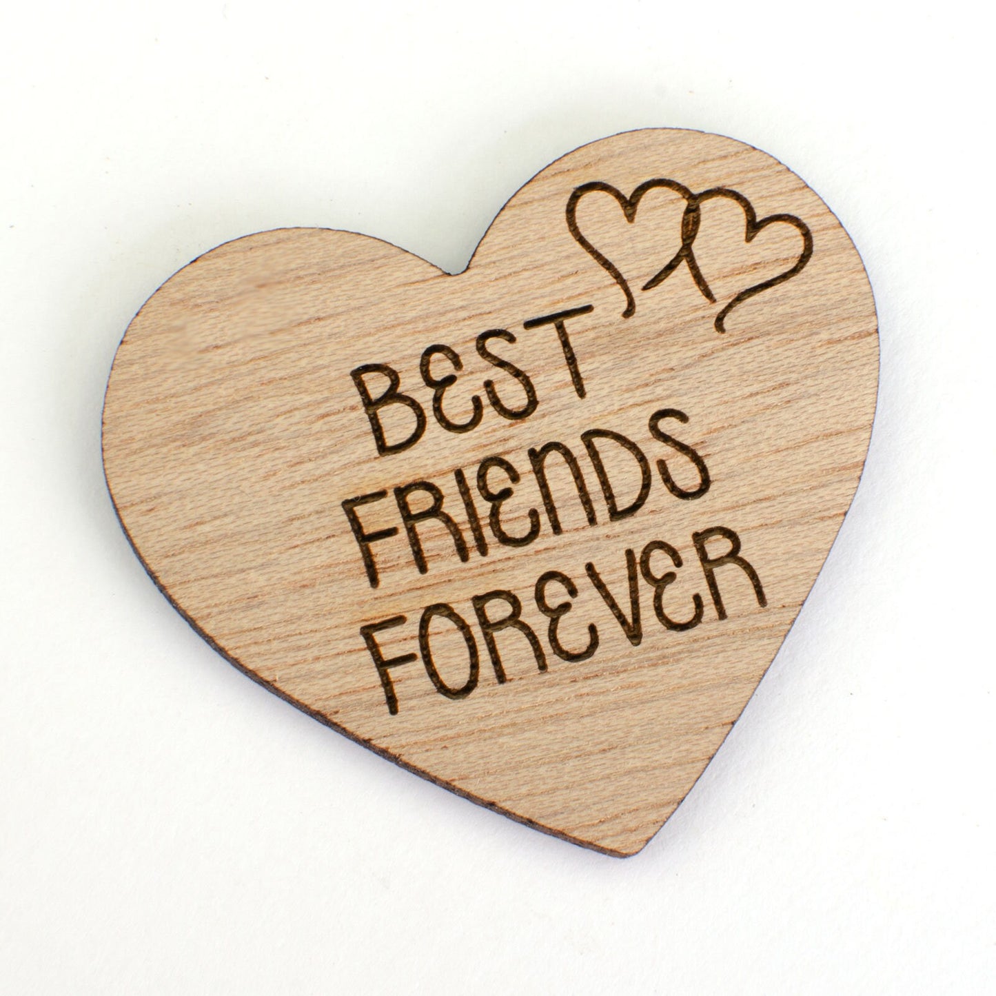 Best Friends Forever Wooden Heart.