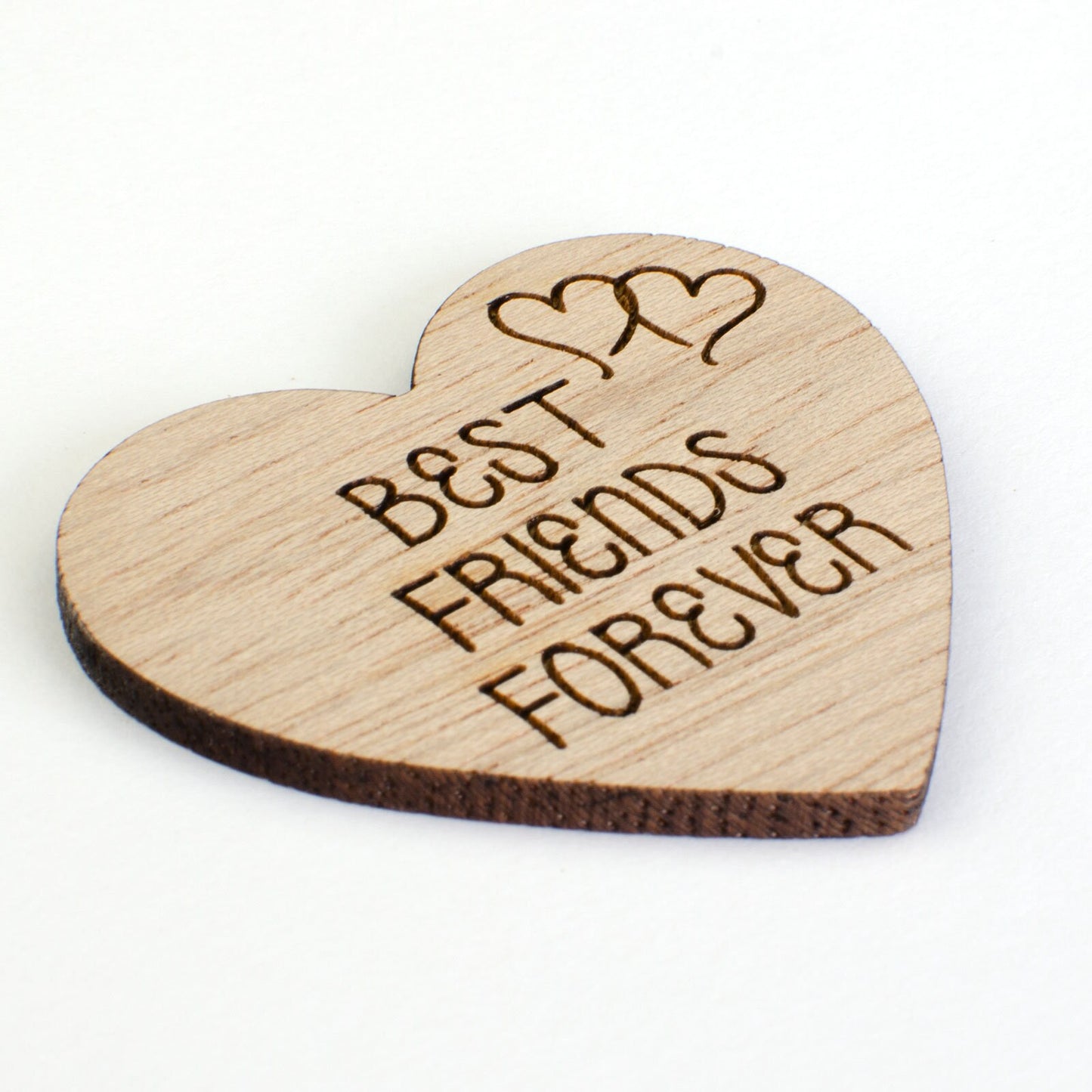 Best Friends Forever Wooden Heart.