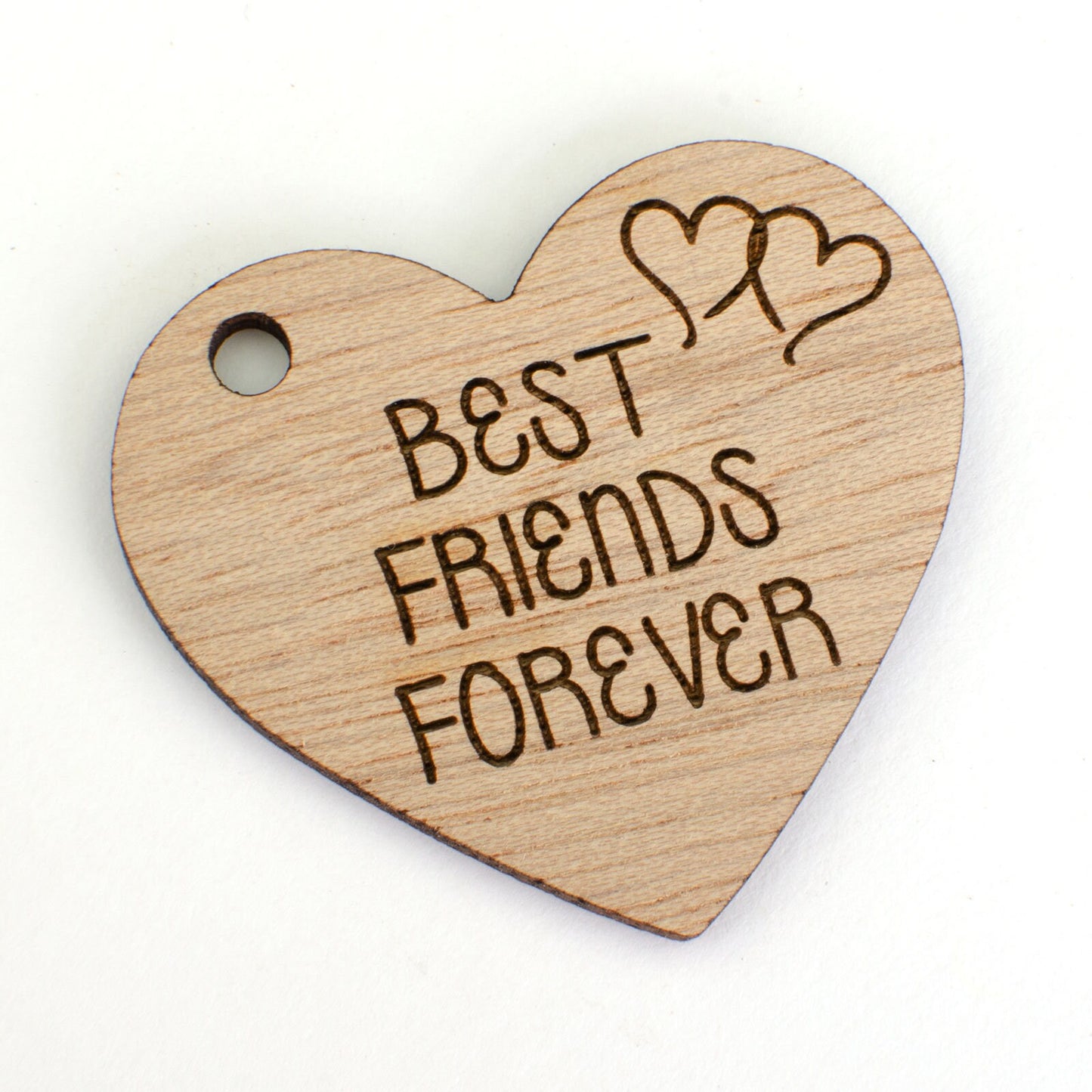 Best Friends Forever Wooden Heart.