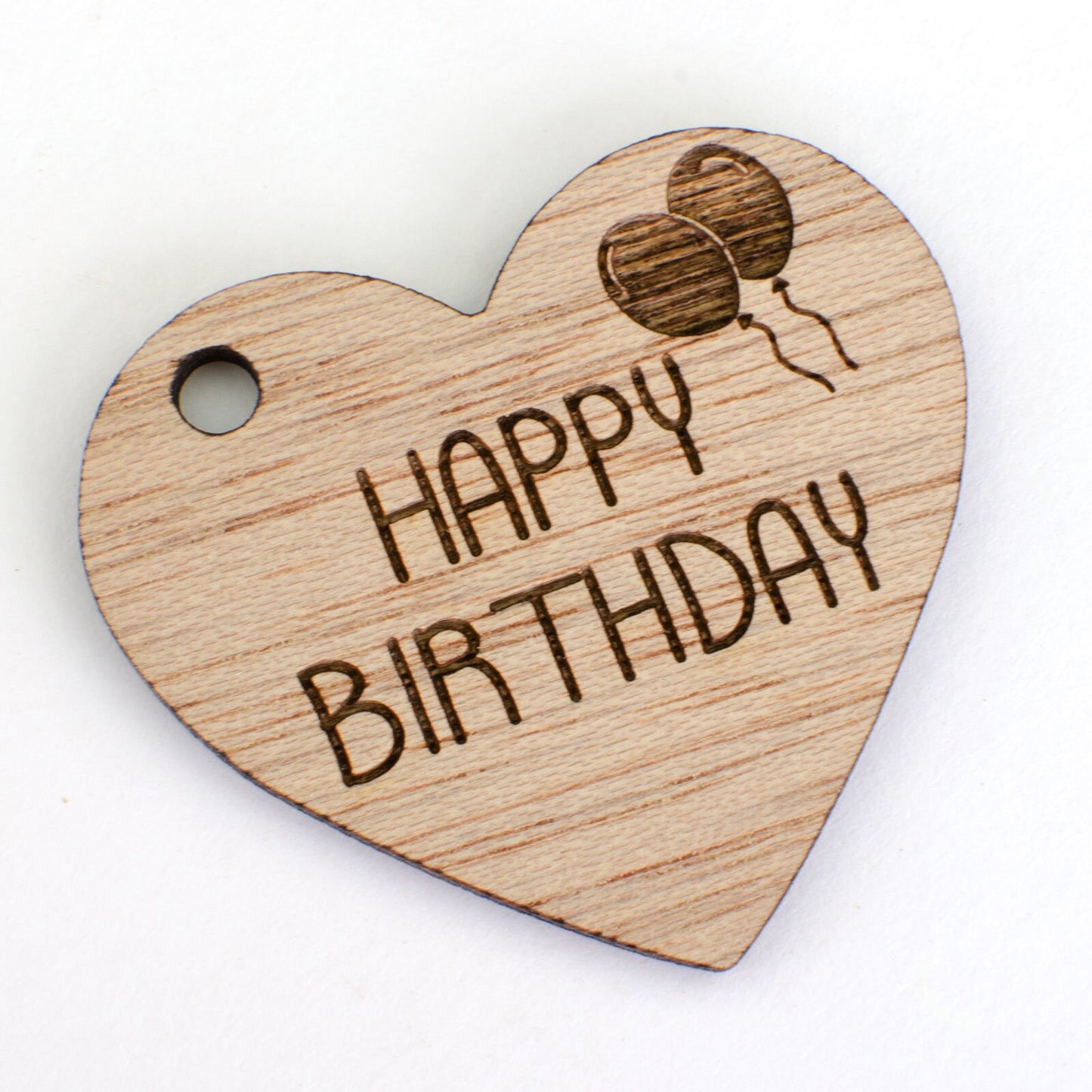 Happy Birthday Wooden Heart.
