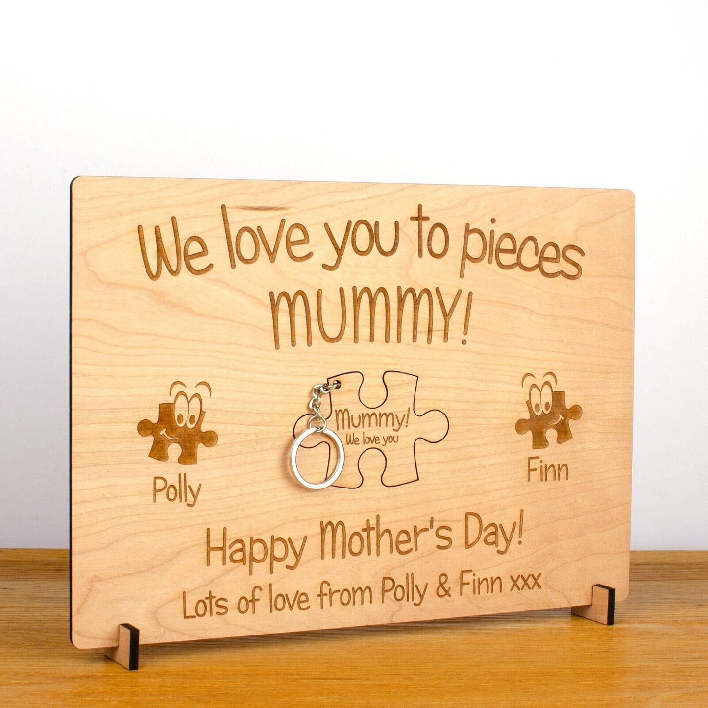 Personalised Mothers Day Card.