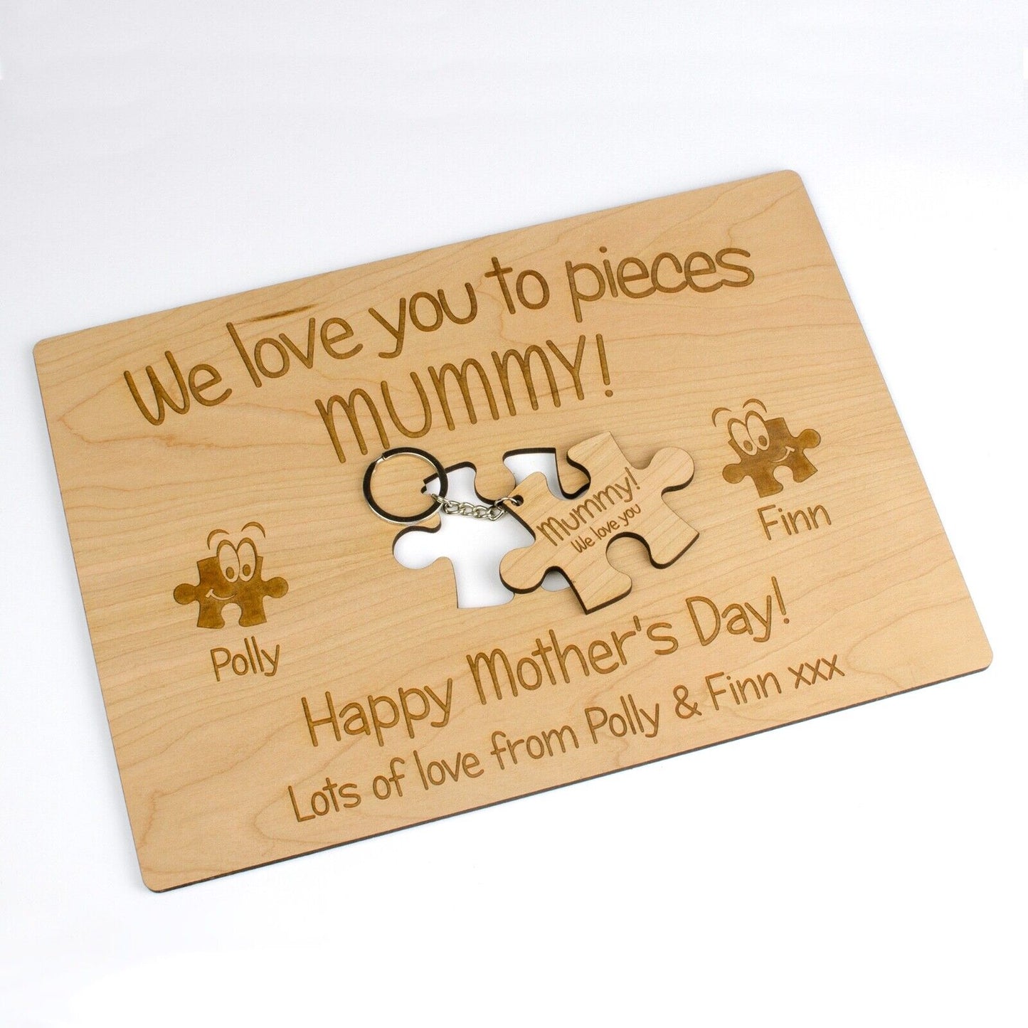 Personalised Mothers Day Card.