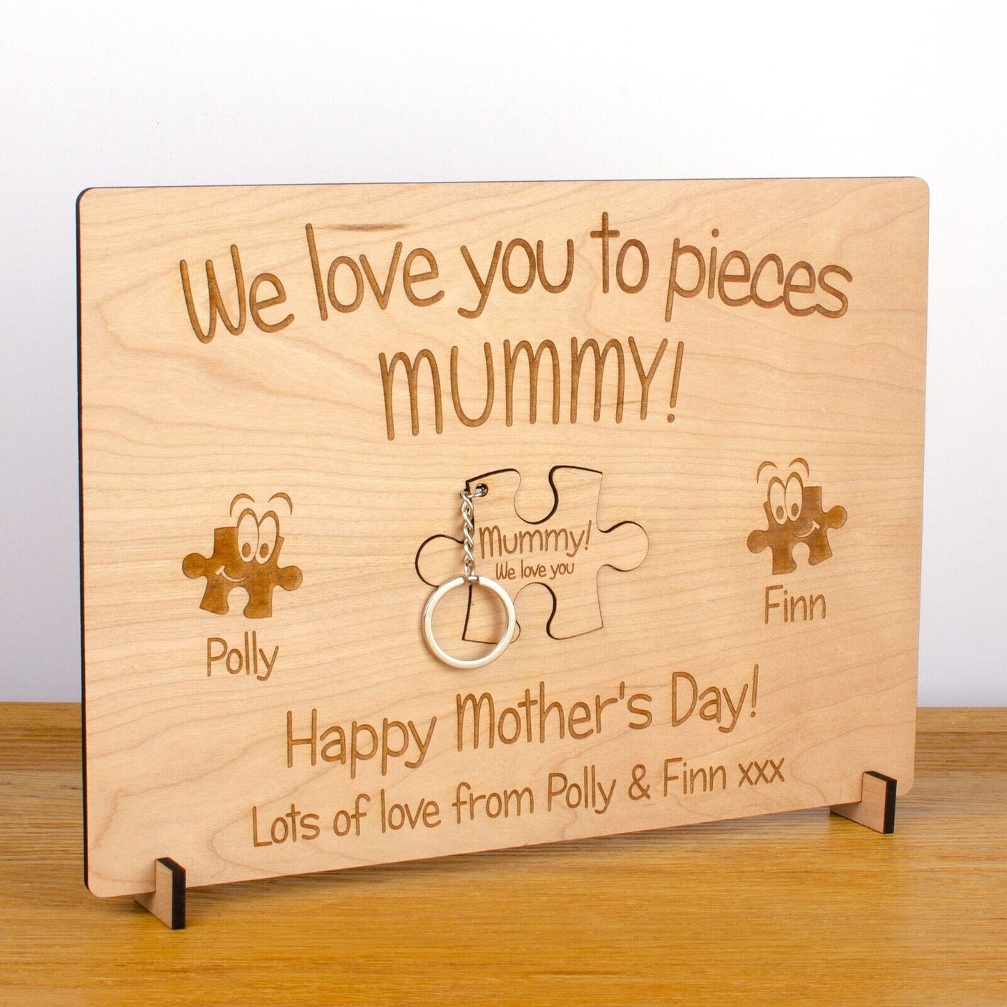 Personalised Mothers Day Card.